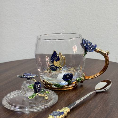 Gotë Qelqi "Blue Butterfly"